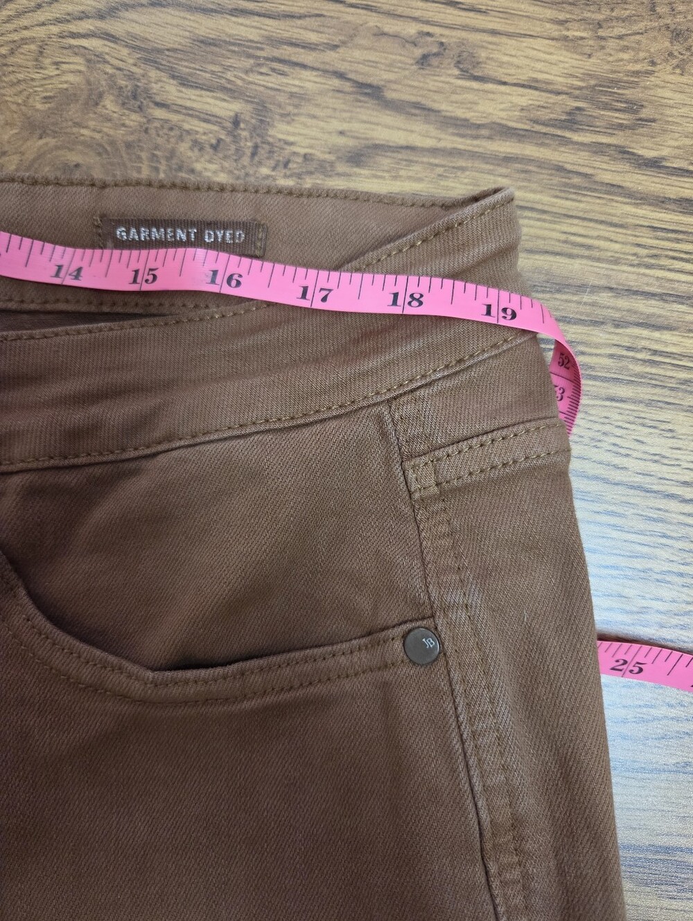 Judy Blue Rust Brown Denim Shorts Size 18W - Picture 7 of 11